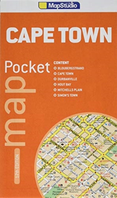 Pocket map Cape Town, Sheet map, folded Book