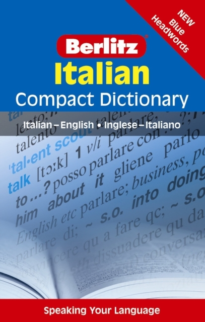 Berlitz Compact Dictionary Italian, Paperback / softback Book