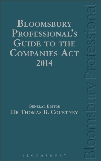Bloomsbury Professional's Guide to the Companies Act 2014, EPUB eBook