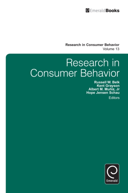 Research in Consumer Behavior, Hardback Book