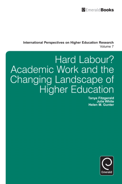 Hard Labour? Academic Work and the Changing Landscape of Higher Education, PDF eBook