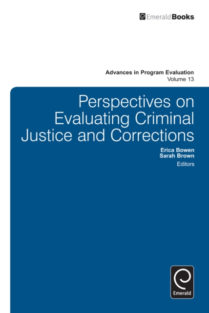 Perspectives On Evaluating Criminal Justice and Corrections, EPUB eBook