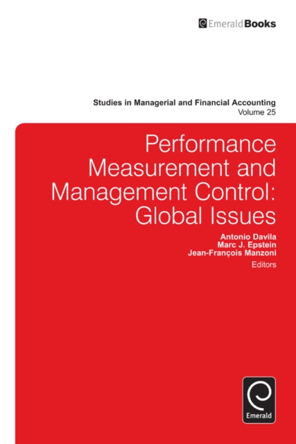 Performance Measurement and Management Control : Global Issues, EPUB eBook