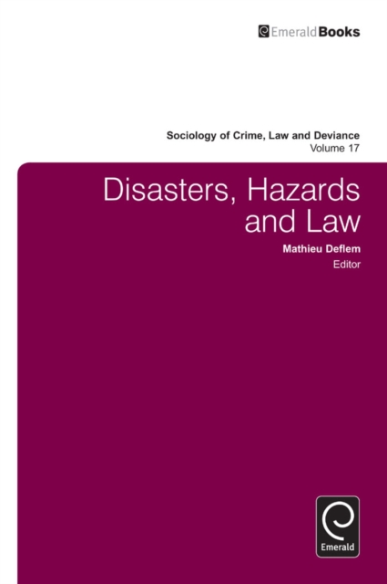 Disasters, Hazards and Law, PDF eBook