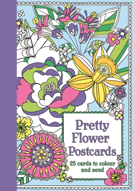 Pretty Flower Postcards, Postcard book or pack Book