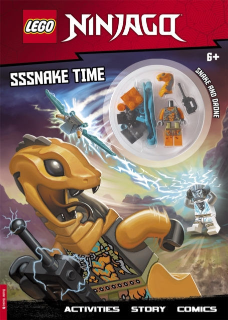 LEGO® NINJAGO®: Sssnake Time Activity Book (with Snake Warrior Minifigure), Paperback / softback Book