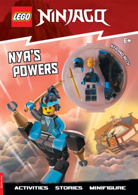 LEGO® NINJAGO®: Nya's Powers (with Nya LEGO minifigure and mech), Paperback / softback Book