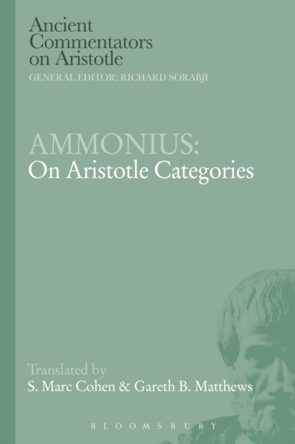 Ammonius: On Aristotle Categories, PDF eBook