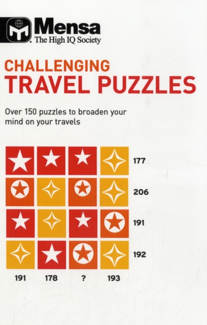 Mensa Challenging Travel Puzzles, Paperback Book