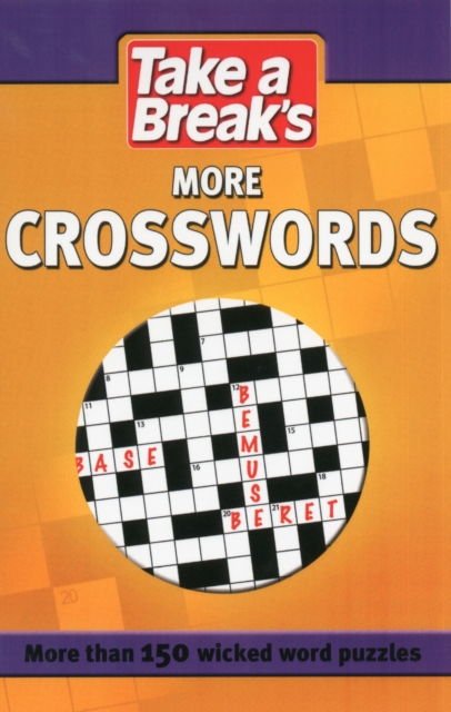 Take a Break More Crosswords, Paperback / softback Book