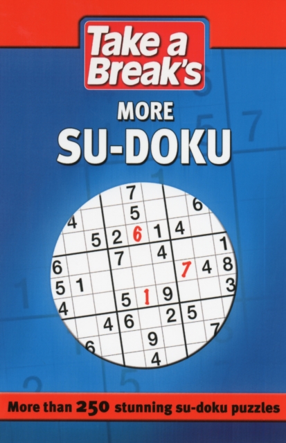 Take a Break More Sudoku, Paperback Book