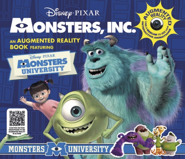 Monsters, Inc. Augmented Reality Book, Hardback Book