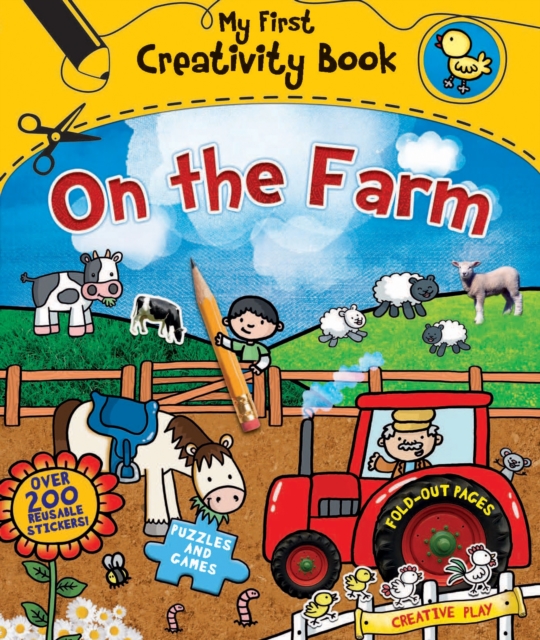 My First Creativity Book: On the Farm, Spiral bound Book