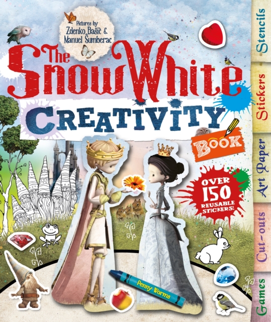 The Snow White Creativity Book, Spiral bound Book