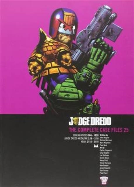 Judge Dredd: The Complete Case Files 25, Paperback / softback Book