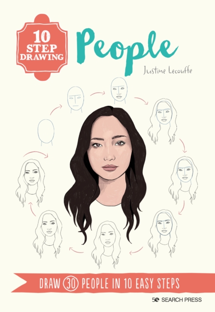 10 Step Drawing : People, PDF eBook