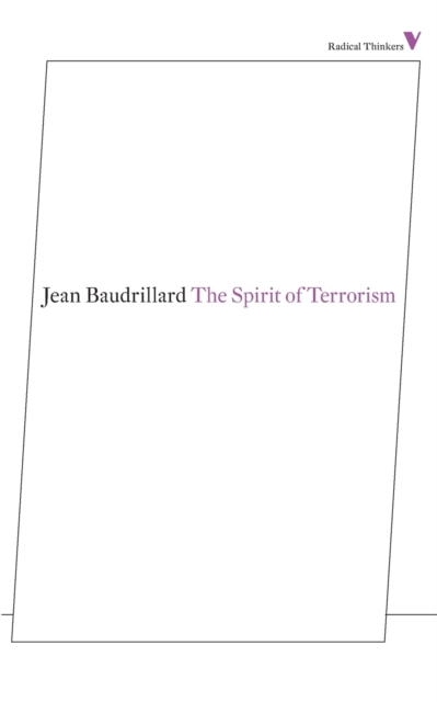 The Spirit of Terrorism, Paperback / softback Book