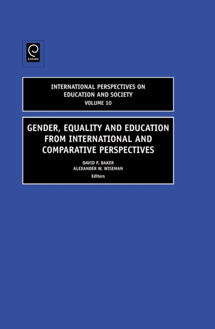 Gender, Equality and Education from International and Comparative Perspectives, Paperback / softback Book