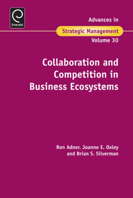 Collaboration and Competition in Business Ecosystems, Hardback Book