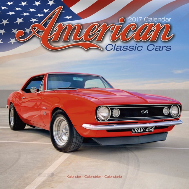 American Classic Cars Calendar 2017, Calendar Book