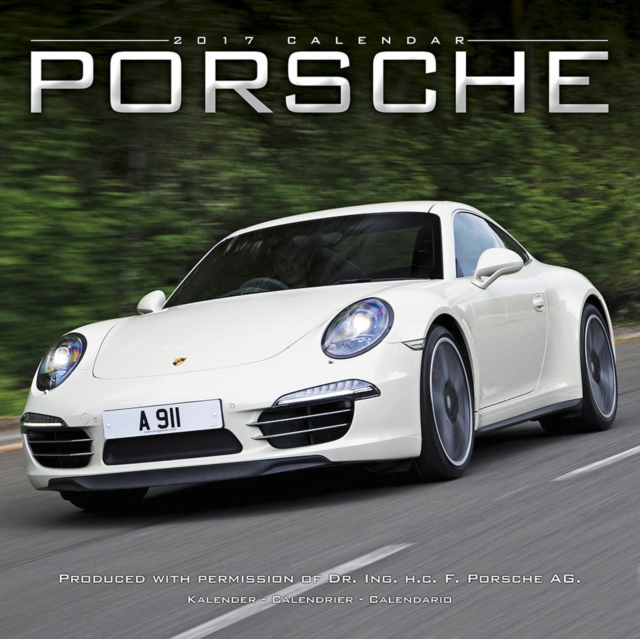 Porsche Calendar 2017, Calendar Book