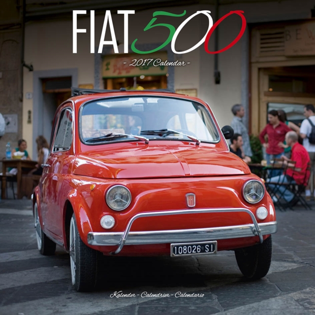 Fiat 500 Calendar 2017, Calendar Book