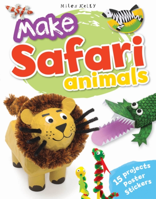 Make Safari Animals, Paperback Book