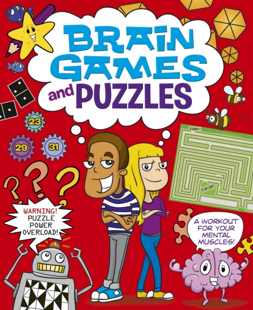 Brain Games and Puzzles, Paperback Book