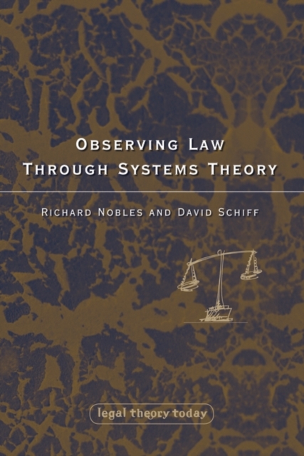Observing Law through Systems Theory, PDF eBook