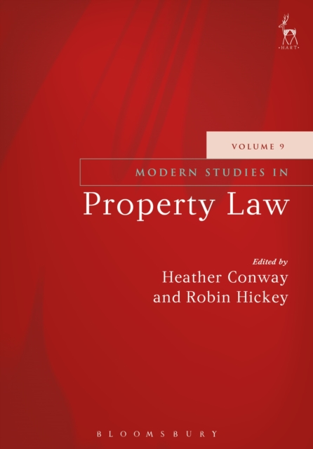 Modern Studies in Property Law - Volume 9, EPUB eBook