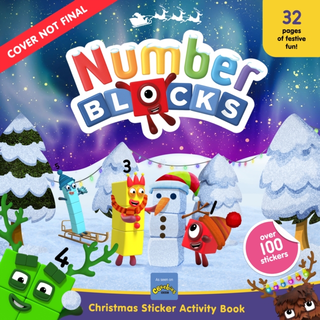 Numberblocks Christmas Sticker Activity Book, Paperback / softback Book