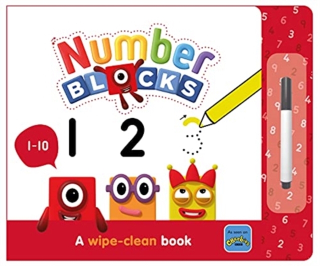 Numberblocks 1-10: A Wipe-Clean Book, Board book Book