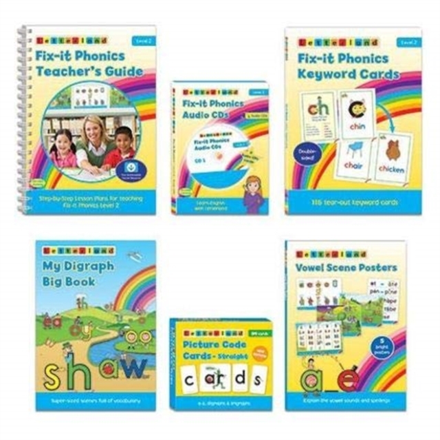 Fix-it Phonics - Level 2 - Teacher's Pack  (2nd Edition), Mixed media product Book