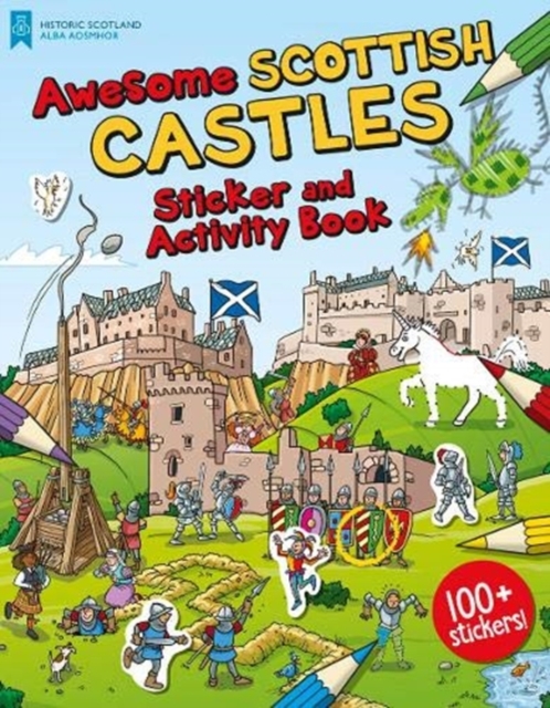 Awesome Scottish Castles : Sticker and Activity Book, Paperback / softback Book