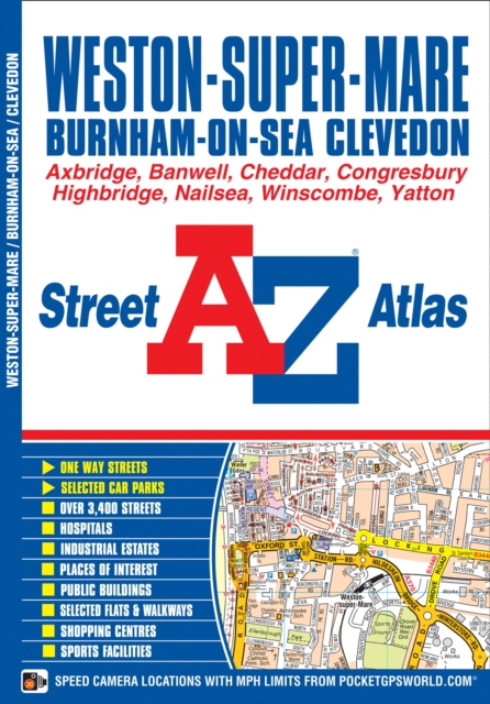 Weston-super-Mare A-Z Street Atlas, Paperback / softback Book