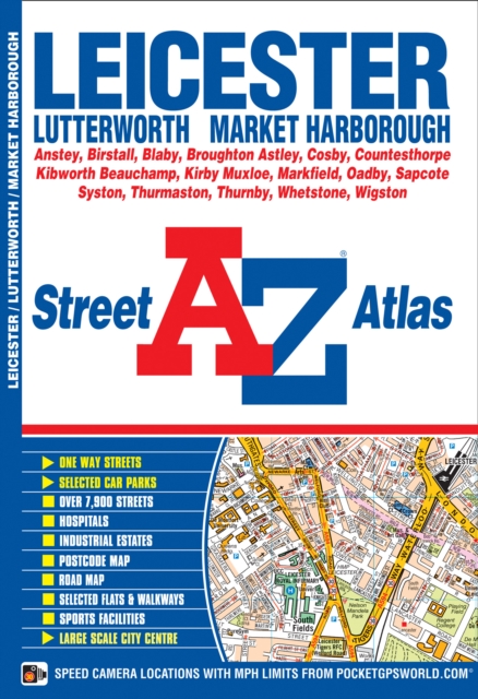 Leicester A-Z Street Atlas, Paperback / softback Book