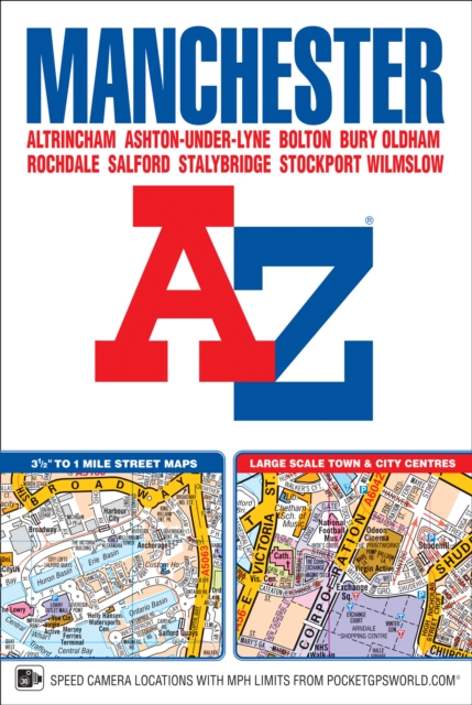 Manchester A-Z Street Atlas (paperback), Paperback / softback Book