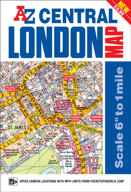 London Central Map, Sheet map, folded Book