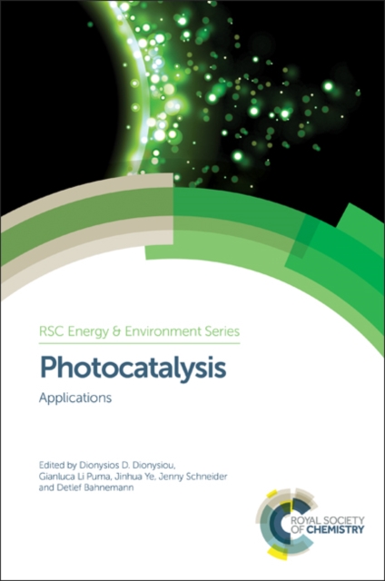 Photocatalysis : Applications, Hardback Book
