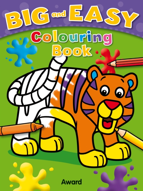 Big & Easy Colouring Books: Tiger, Paperback / softback Book