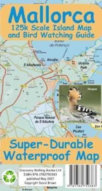 Mallorca Super Durable Map and Bird Watching Guide, Sheet map Book