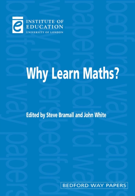 Why Learn Maths?, PDF eBook