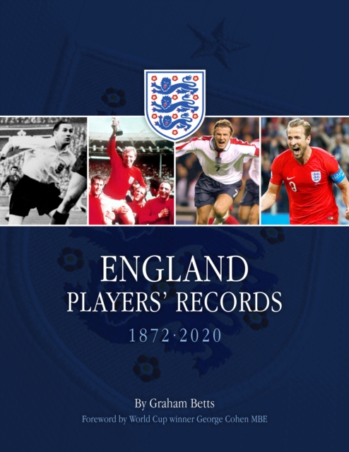 England Players' Records 1872 - 2020 Limited Edition, Paperback / softback Book