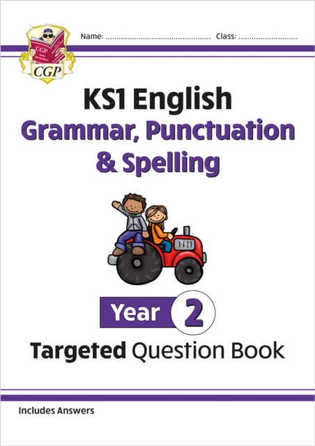 KS1 English Year 2 Grammar, Punctuation & Spelling Targeted Question Book (with Answers), Paperback / softback Book