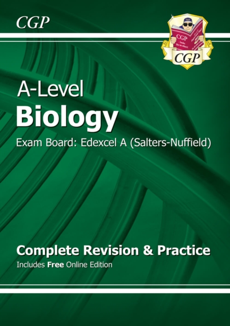 A-Level Biology: Edexcel A Year 1 & 2 Complete Revision & Practice with Online Edition, Mixed media product Book