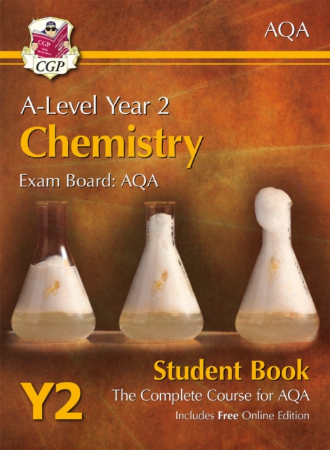A-Level Chemistry for AQA: Year 2 Student Book with Online Edition, Multiple-component retail product, part(s) enclose Book