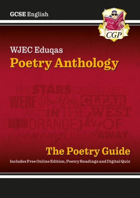 GCSE English WJEC Eduqas Anthology Poetry Guide includes Online Edition, Audio and Quizzes: for the 2024 and 2025 exams, Paperback / softback Book