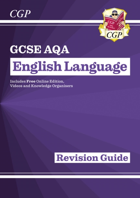 GCSE English Language AQA Revision Guide - includes Online Edition and Videos, Multiple-component retail product, part(s) enclose Book