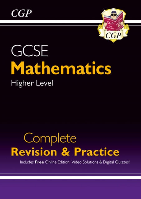 GCSE Maths Complete Revision & Practice: Higher inc Online Ed, Videos & Quizzes: for the 2024 and 2025 exams, Paperback / softback Book