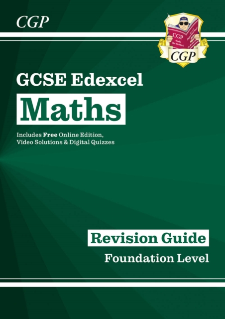 GCSE Maths Edexcel Revision Guide: Foundation inc Online Edition, Videos & Quizzes, Multiple-component retail product, part(s) enclose Book